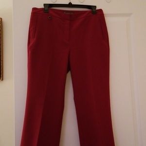 Red Dress Pants